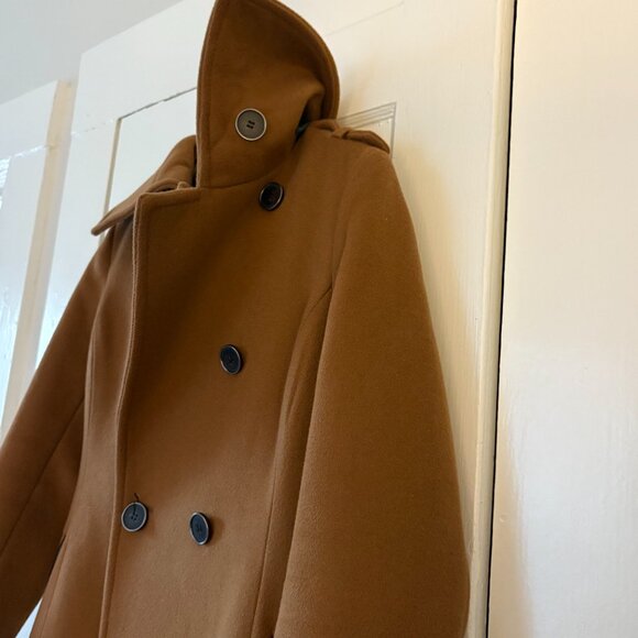 Mackage Elodie Wool Coat Size XS in Camel - Picture 5 of 16